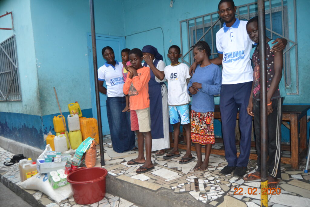 Donation of hygiene products to The Good Seed Orphanage